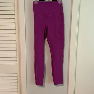 Lululemon 25” leggings w/ pockets.